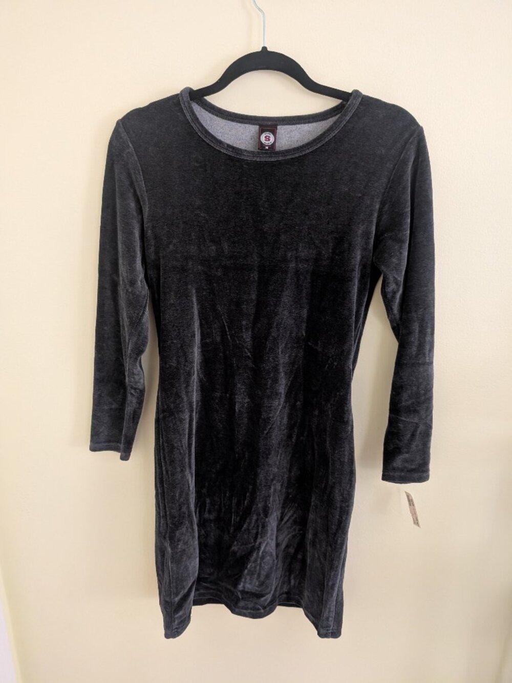 Long Sleeve Shirt Velvet Soho Babe Dress NWT
